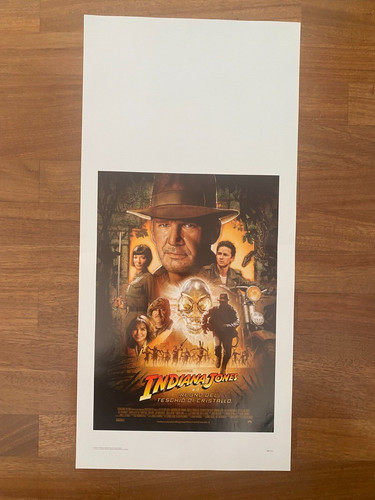 107s locandina indiana jones - jones, e