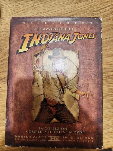 Cofanetto dvd indiana jones - cofanetto,