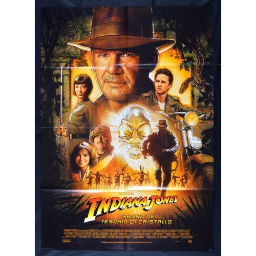 Manifesto indiana jones il - indiana,