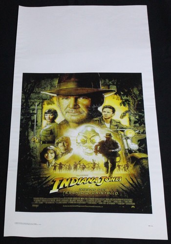 Locandina indiana jones il - locandina,