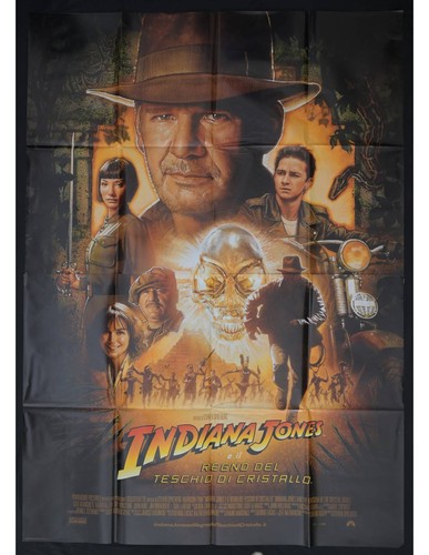 Manifesto indiana jones - manifesto, il